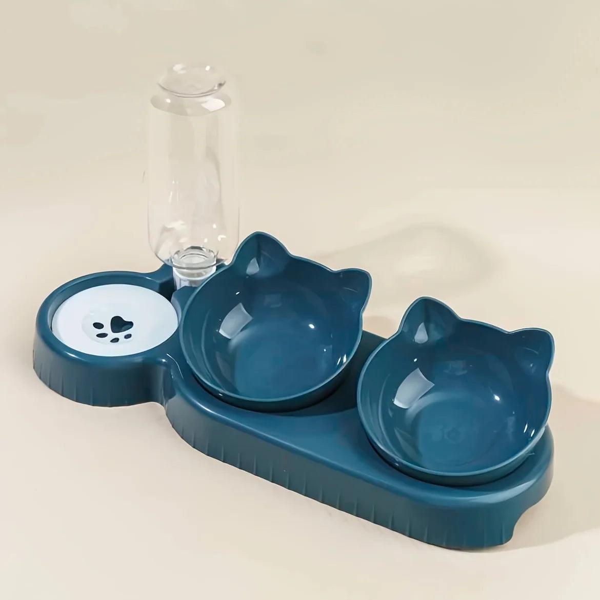 Katzenfutter- und Wassernapf mit Ohren-Design – Bequeme und verspielte Esserfahrung