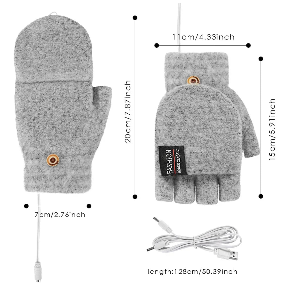 USB beheizte Handschuhe – Immer warme Hände im Winter