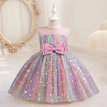 Lieveke Magisches Tutu-Kleid - Buntes Verzaubertes Kleid für Feiern