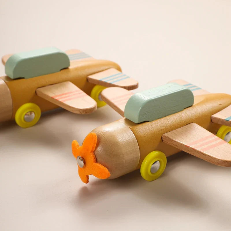 Kreatives Holzflugzeug-Spielzeug – Für stundenlangen Spielspaß
