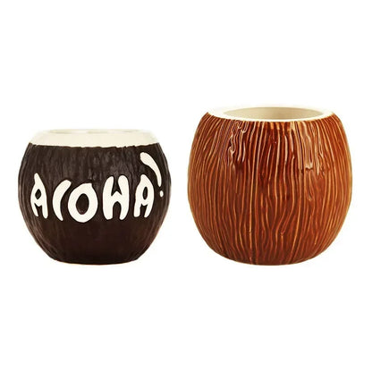 Tropische Tiki-Tasse - Verspielte und Exotische Trinkerfahrung