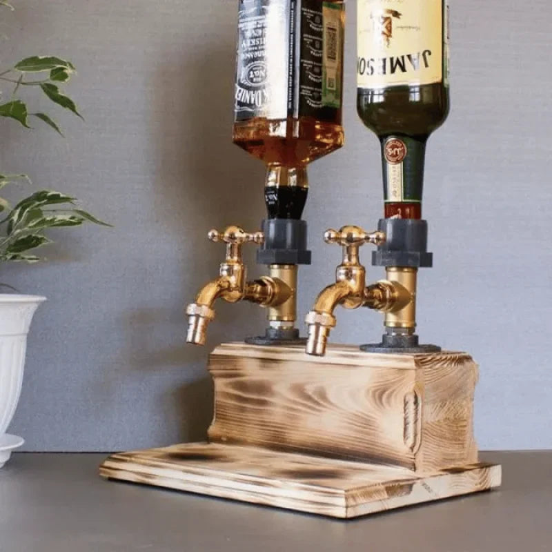 Holz-Getränkespender – Luxus und Funktionalität