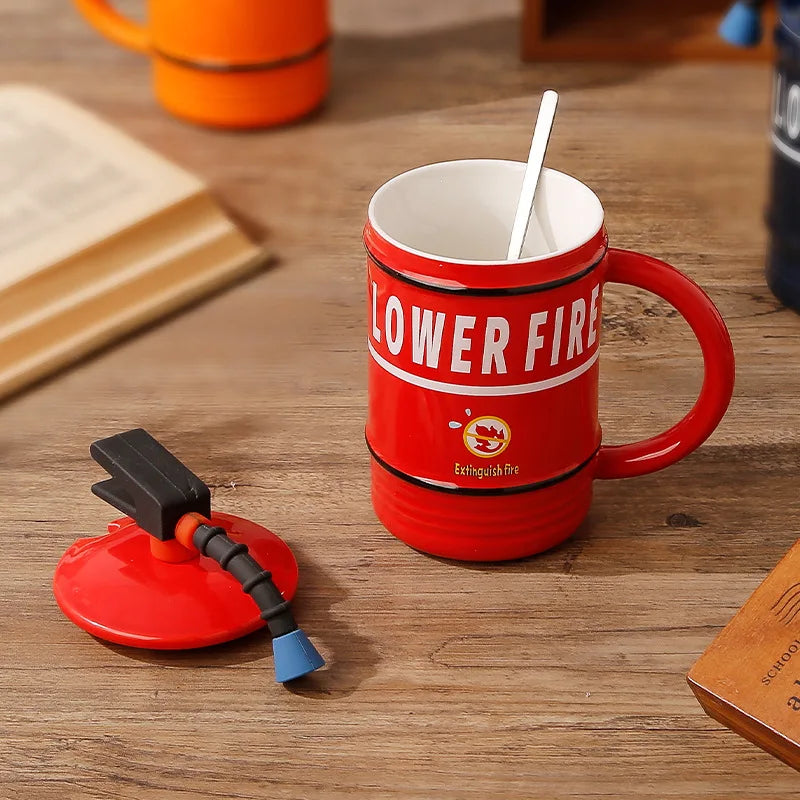 FlameStop Kaffeebecher – Einzigartig und Praktisch für Zuhause oder Büro