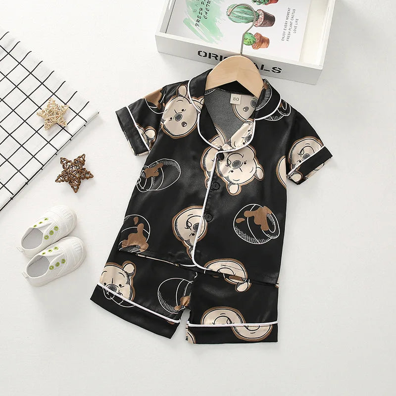 Sommer Pyjama Set - Fröhlich und Bequem für Kinder