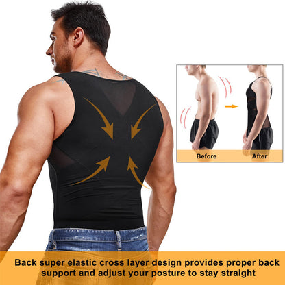 Herren Kompressionsshirt – Straffer und Selbstbewusster