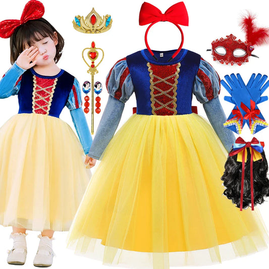Sophia Zauberhaftes Prinzessinnenkleid für Kinder – Magisches Cosplay-Outfit für Partys