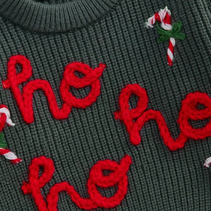 Ho Ho Ho Pullover für Kinder – Festliche Wärme
