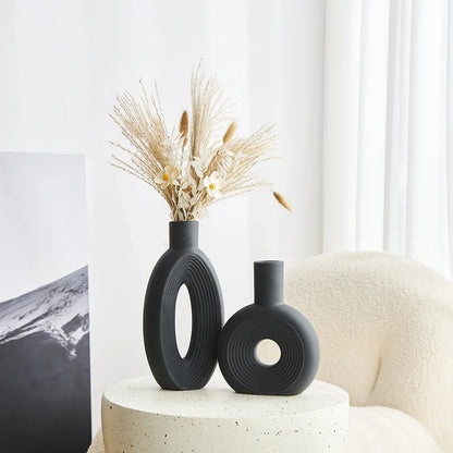 Minimalistische Vase im modernen Design