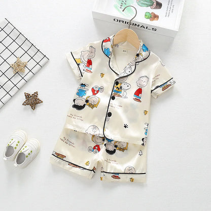Sommer Pyjama Set - Fröhlich und Bequem für Kinder