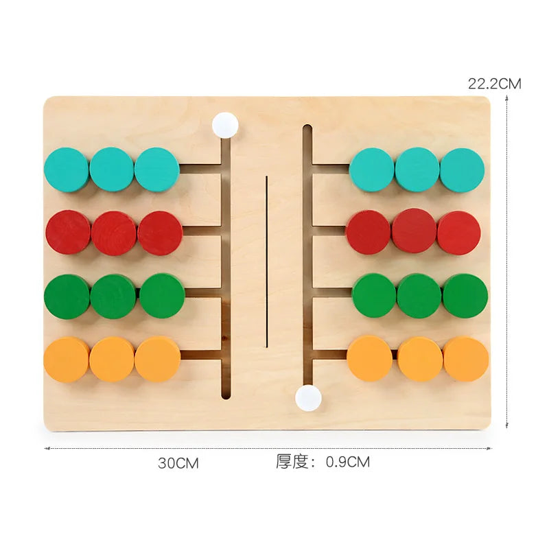 Pädagogisches Holzspiel – Lehrreich & Spielerisch