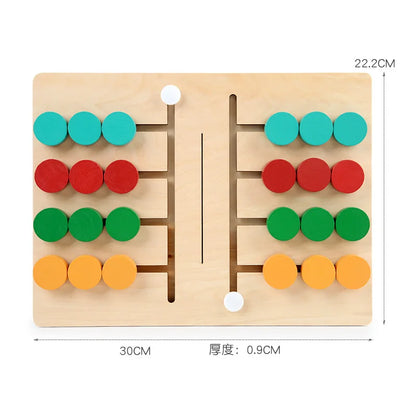Pädagogisches Holzspiel – Lehrreich & Spielerisch