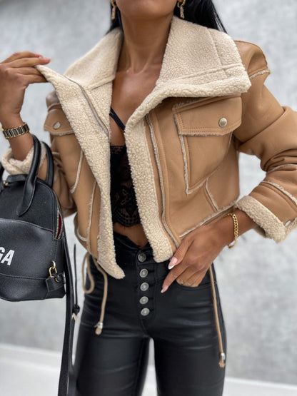 Sophie Stylische Bikerjacke – Bequem und Trendy
