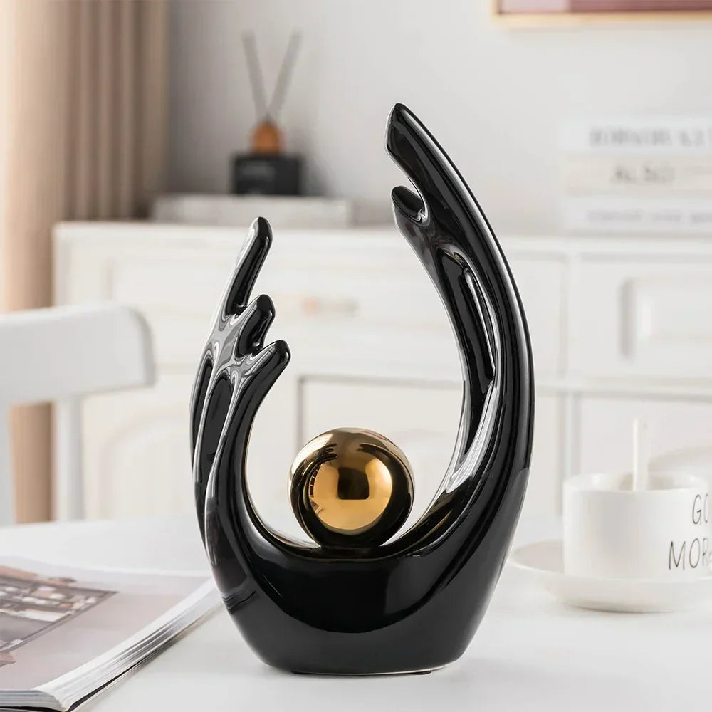 ZenAura Skulpturen Set – Modern und Elegant