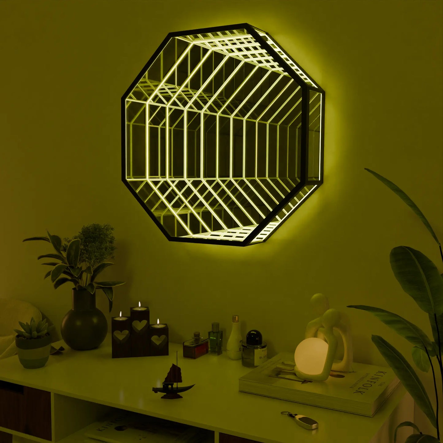 Spectrum Lampe – Kreative Wandleuchte für modernes Interieur