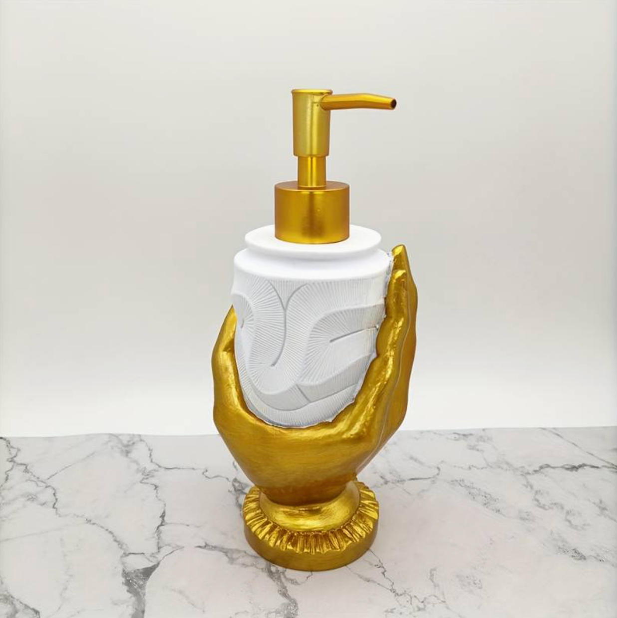 Goldene Handseifenspender – Stilvolle Eleganz für dein Interieur