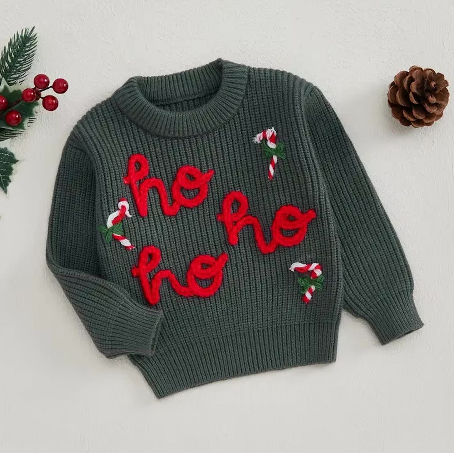 Ho Ho Ho Pullover für Kinder – Festliche Wärme