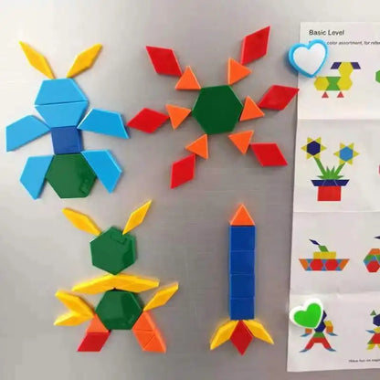 Pädagogisches Magnetspiel – Lernen und Spielen mit bunten Buchstaben und Zahlen