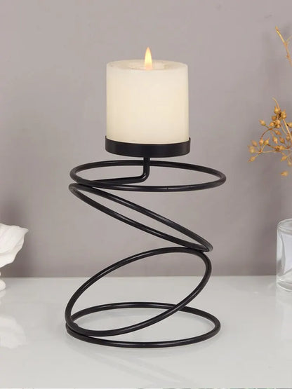 Eleganter Spiral-Kerzenhalter – Für ein stimmungsvolles und stilvolles Zuhause