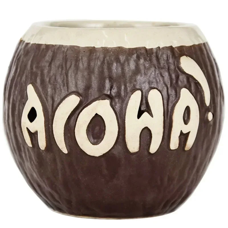 Tropische Tiki-Tasse - Verspielte und Exotische Trinkerfahrung