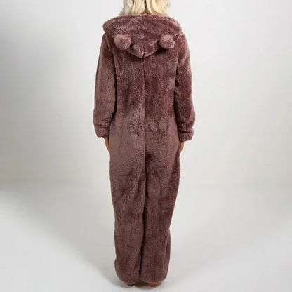 Flauschiger Winter-Overall – Herrlich Warm & Gemütlich