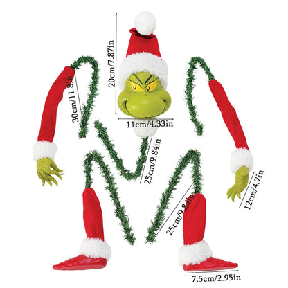 Grinch Weihnachtsdekoration - Für kreative Festtagsfreude