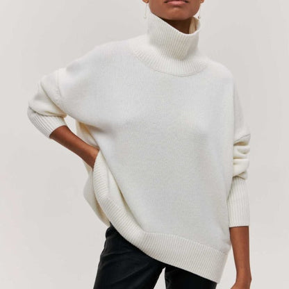 Nina Strick Rollkragenpullover – Bequem, Locker und Stylisch
