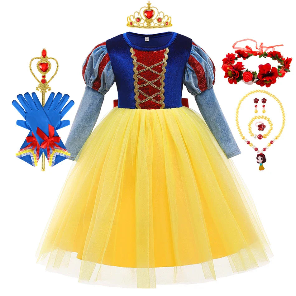 Sophia Zauberhaftes Prinzessinnenkleid für Kinder – Magisches Cosplay-Outfit für Partys