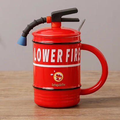 FlameStop Kaffeebecher – Einzigartig und Praktisch für Zuhause oder Büro
