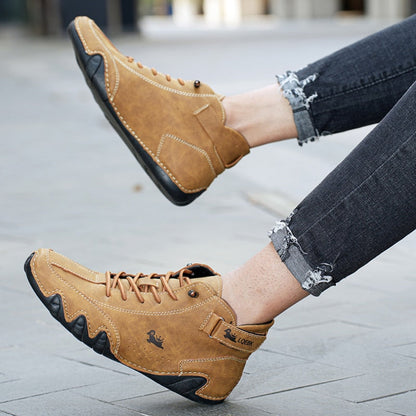 Freizeit Lederstiefel