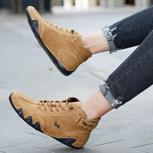 Freizeit Lederstiefel