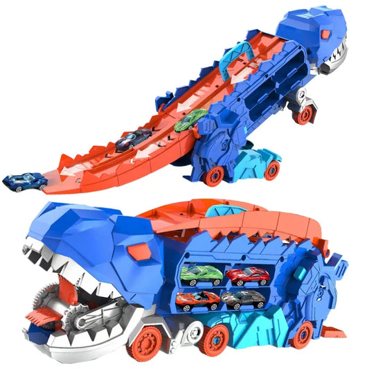 DinoSpeed Rennabenteuer - Transformer Set für Kinder