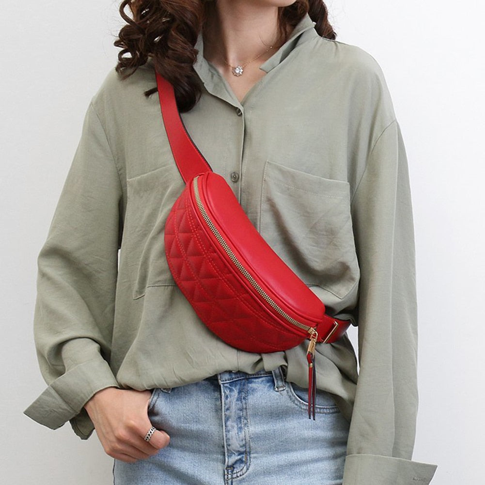 UrbanFlex Bag – Stylische Hüft- & Crossbody-Tasche aus tierfreiem Leder