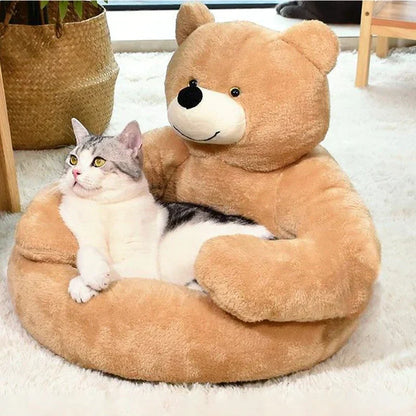 TeddyBear Katzenbett - Für Ultimativen Komfort und Gemütlichkeit