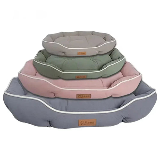 Knus Luxe Hundebett – Weiche Unterstützung und modernes Design