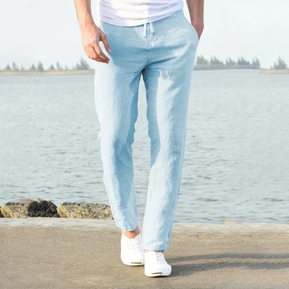 Sommerkomfort Leinenhose für Herren – Stilvoll und Atmungsaktiv