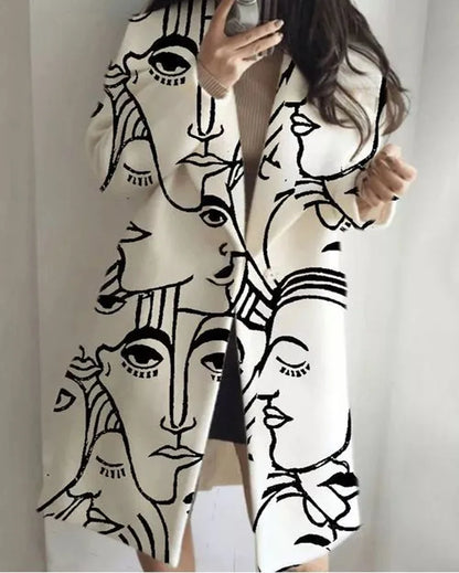 EleganceOversized Mantel – Stilvoll und bequem für jede Gelegenheit