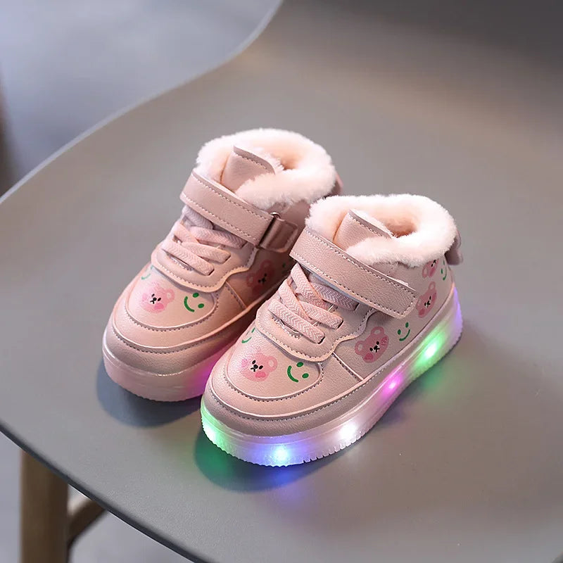 Emma Leuchtende Sneakers für Kinder – Warm und Bequem mit LED-Beleuchtung