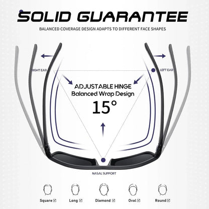 AquaShield Polarisierte Sonnenbrille 3-Pack – Geschützt und Stilvoll