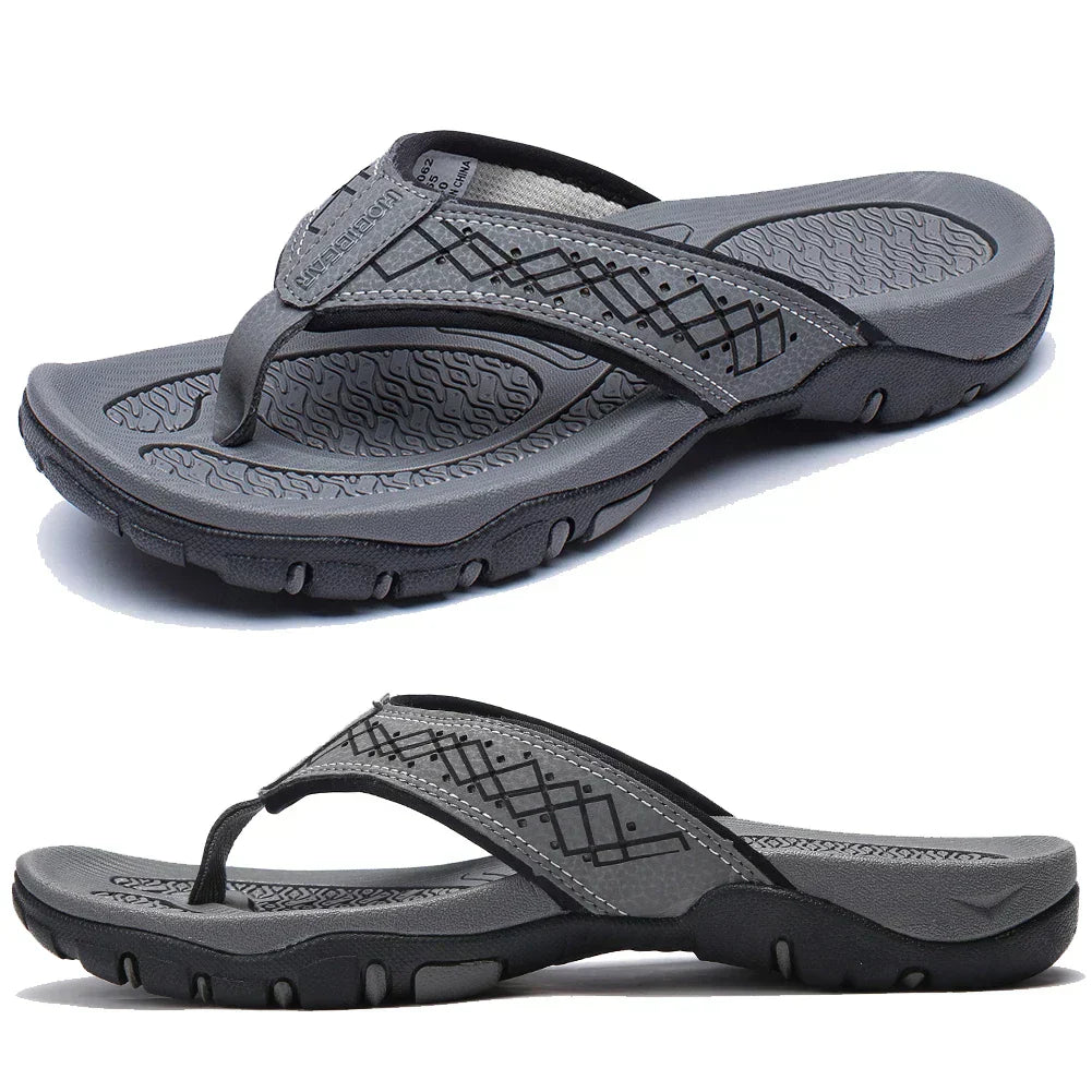 Bequeme Herren Slipper – Dämpfung und Belüftung