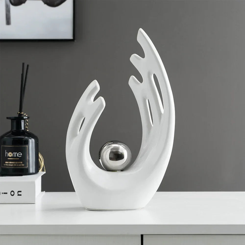 ZenAura Skulpturen Set – Modern und Elegant