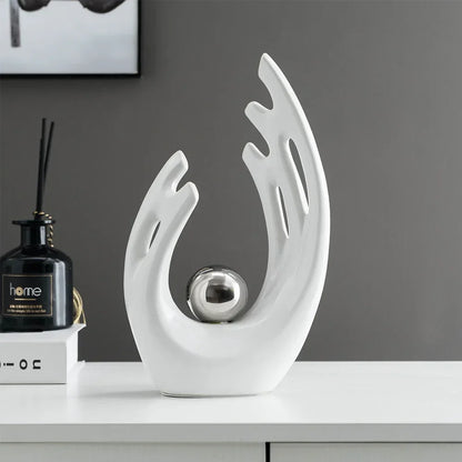 ZenAura Skulpturen Set – Modern und Elegant