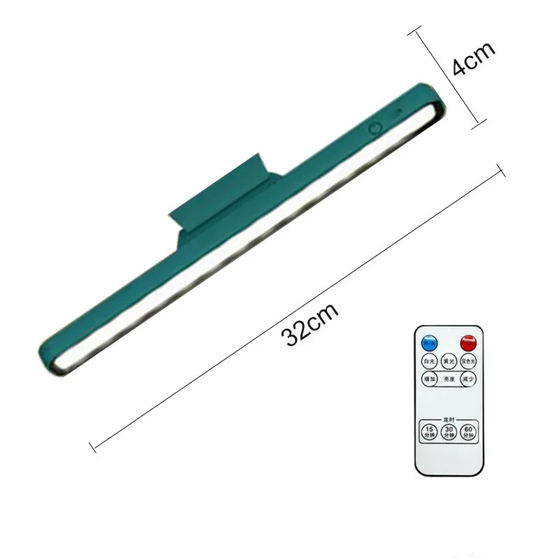 Minimalistische LED-Schreibtischleuchte mit Touch-Steuerung
