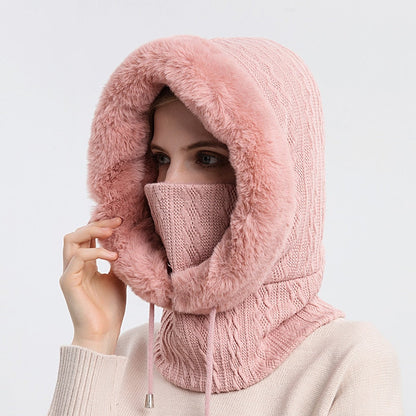 Winterkapuze mit Gesichtsschutz – Warm und Schützend