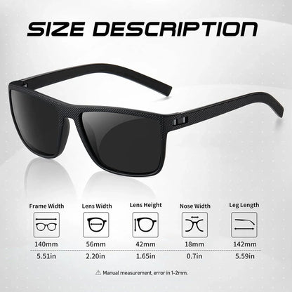 AquaShield Polarisierte Sonnenbrille 3-Pack – Geschützt und Stilvoll