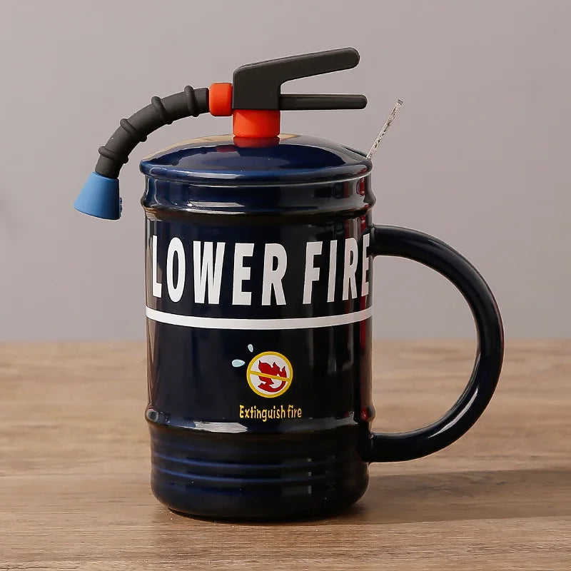 FlameStop Kaffeebecher – Einzigartig und Praktisch für Zuhause oder Büro