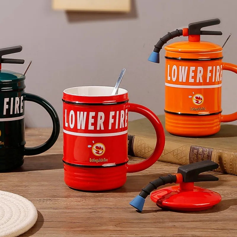 FlameStop Kaffeebecher – Einzigartig und Praktisch für Zuhause oder Büro