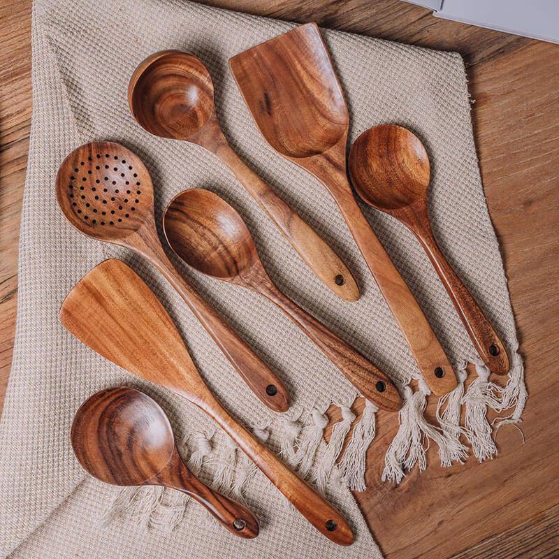 Natürliche Holz-Küchenset – Nachhaltiges und stilvolles Kochen