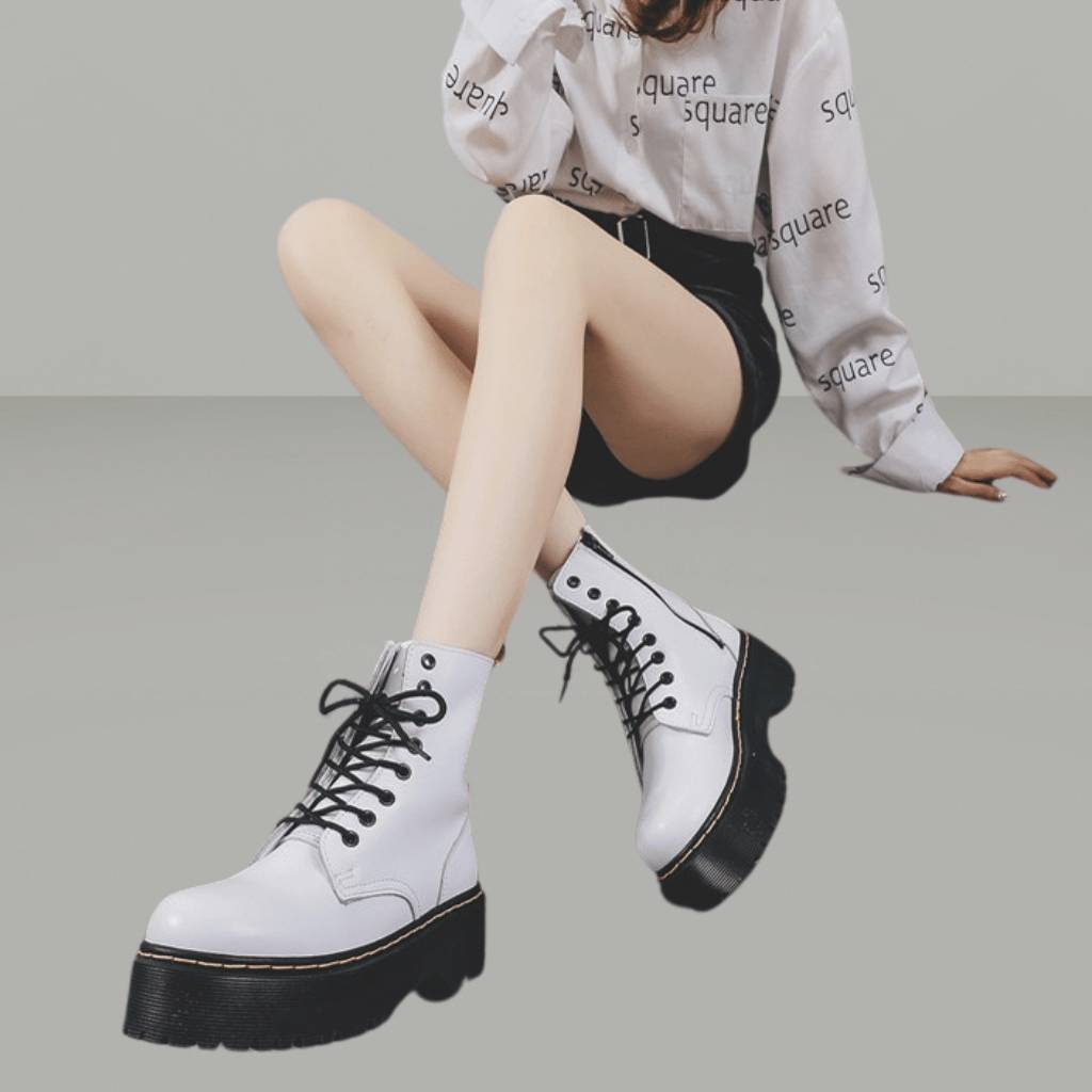 Mila Stilvolle Stiefel – Edgy und Bequem