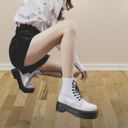 Mila Stilvolle Stiefel – Edgy und Bequem