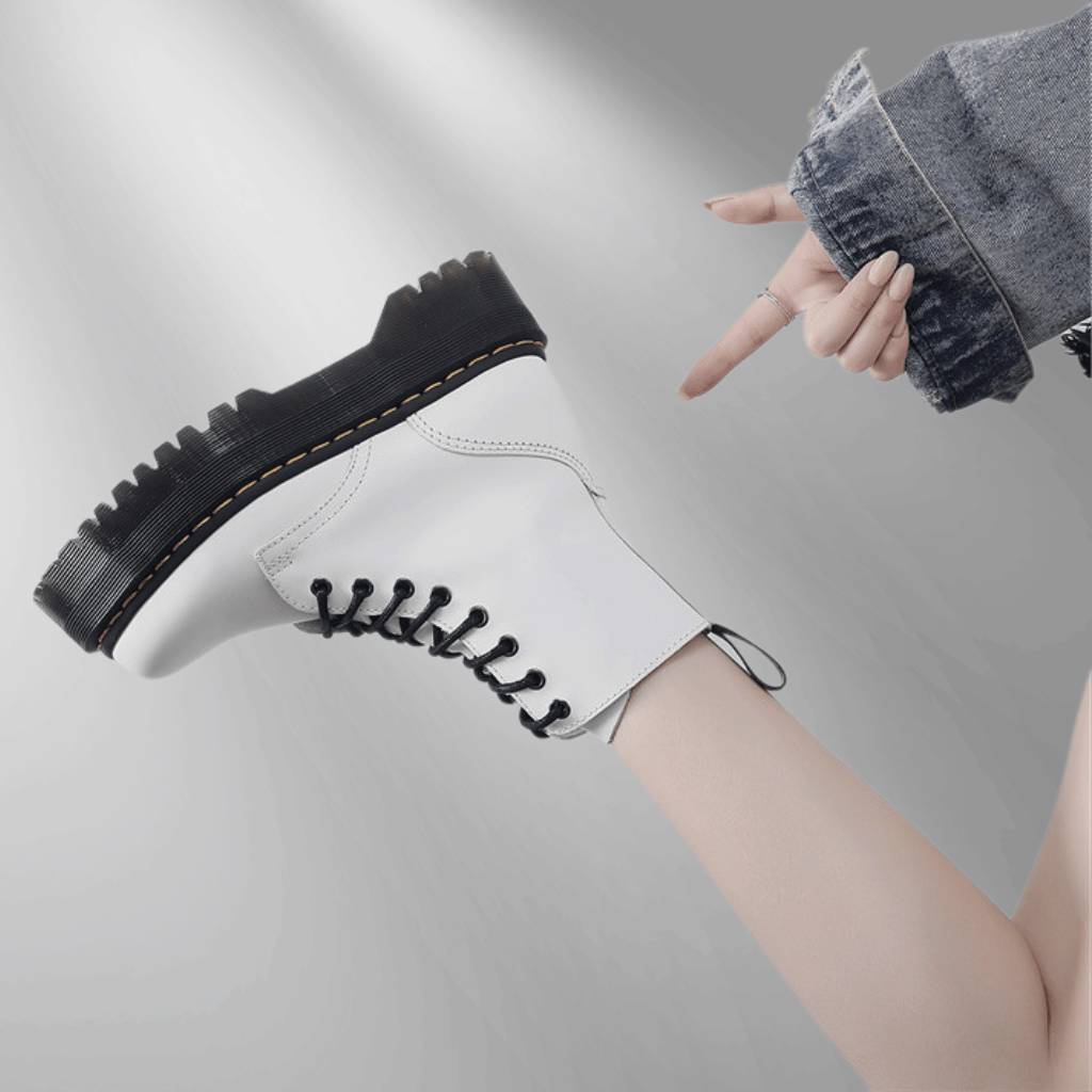 Mila Stilvolle Stiefel – Edgy und Bequem